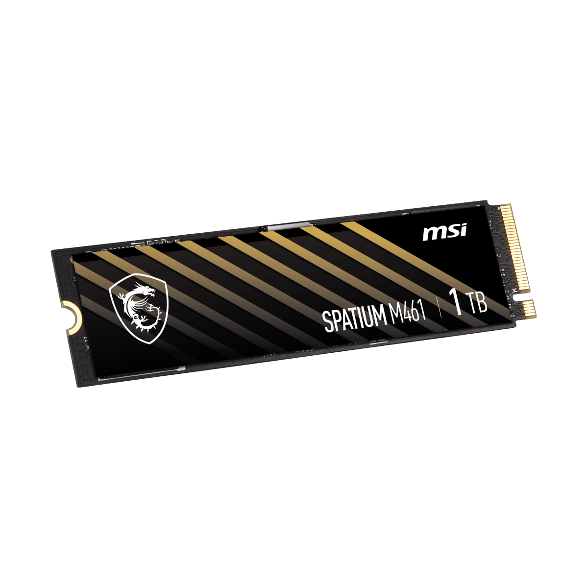 SSD de MSI SPATIUM M461 PCIe 4.0 NVMe M.2 de 1TB