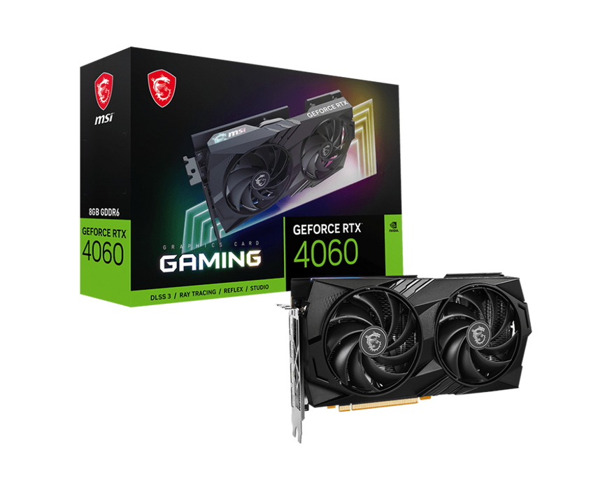 tarjeta grafica msi geforce rtx 4060 gaming 8g