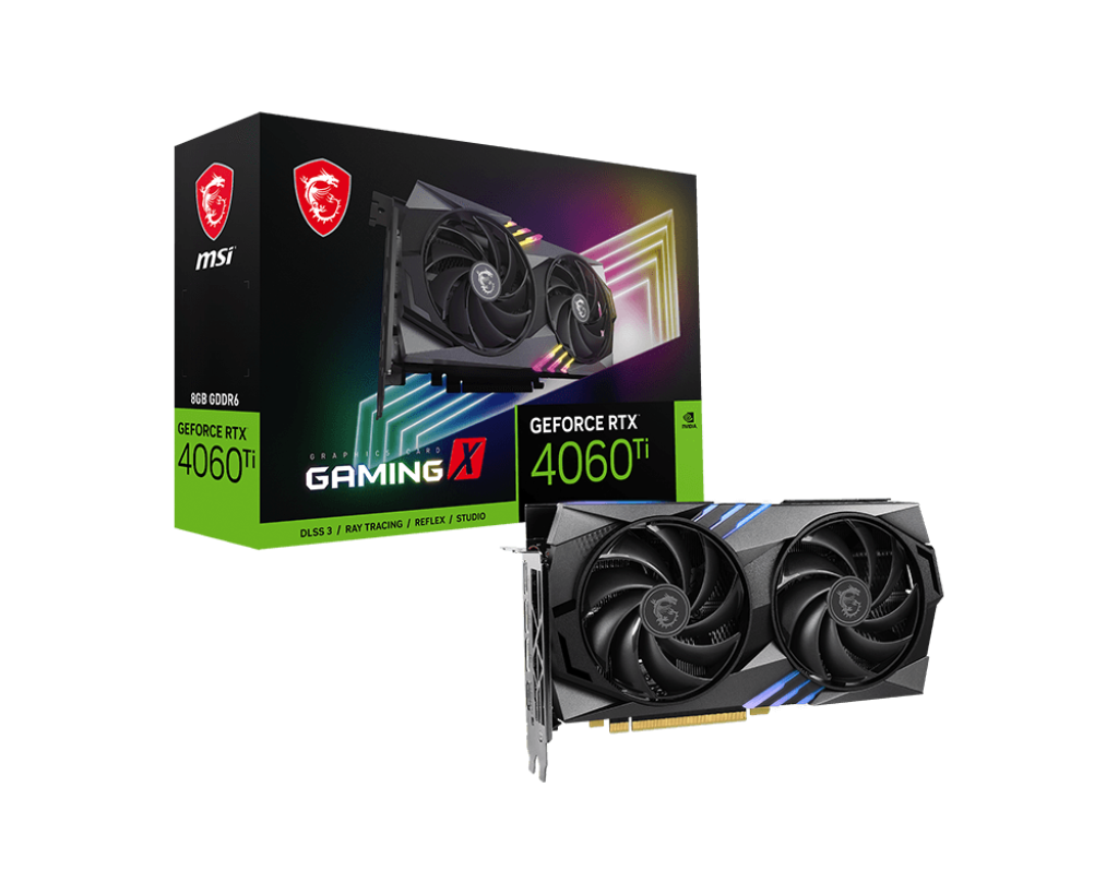 tarjeta grafica msi geforce rtx 4060 ti gaming x 8g