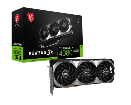 tarjeta grafica msi geforce rtx 4080 super 16g ventus 3x