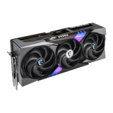 Tarjeta gráfica MSI GeForce RTX 5090 32G GAMING TRIO OC, VGA de alta gama con diseño robusto y ventiladores de enfriamiento eficiente.