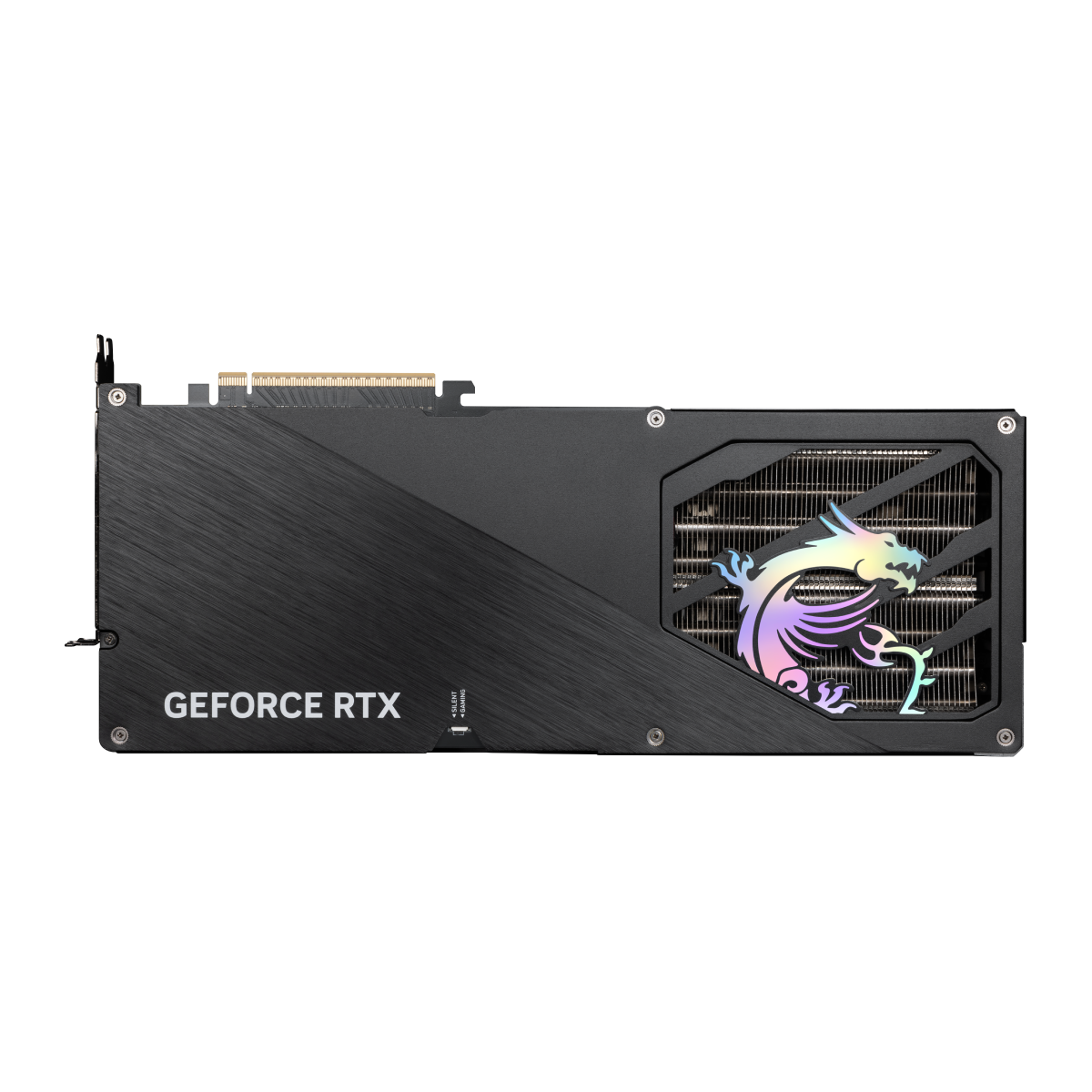 Tarjeta gráfica MSI GeForce RTX 5090 32G GAMING TRIO OC, tarjeta VGA con diseño avanzado y ventiladores propulsivos.