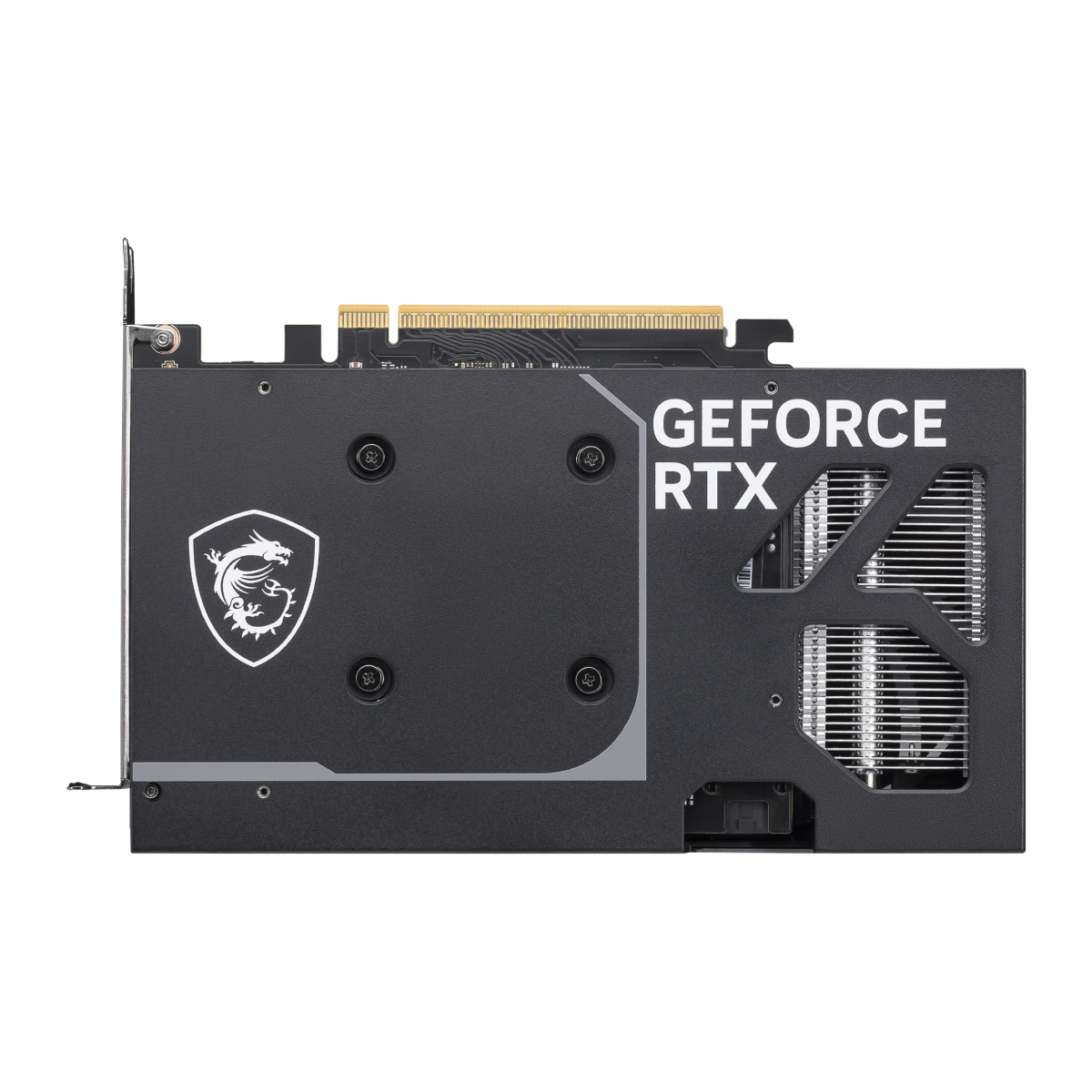 Tarjeta gráfica MSI GeForce RTX 5050 8G VENTUS 2X OC, tarjeta VGA con disipadores y ventiladores en diseño compacto.