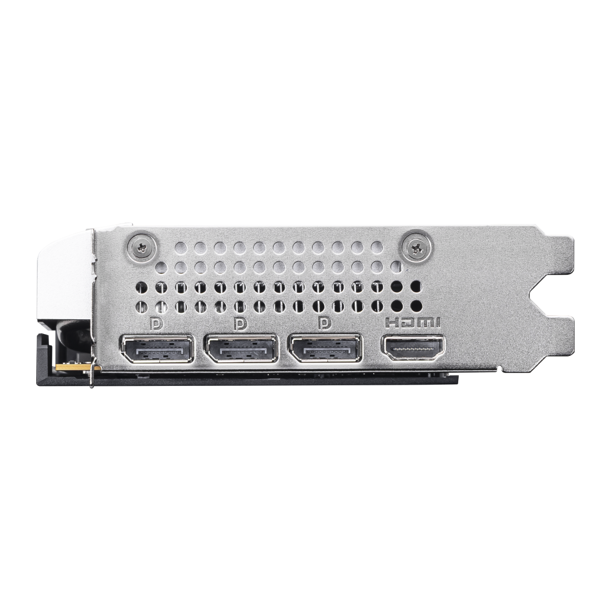 Tarjeta gráfica MSI GeForce RTX 5050 8G VENTUS 2X OC, placa VGA con disipadores y ventiladores en color negro y gris.