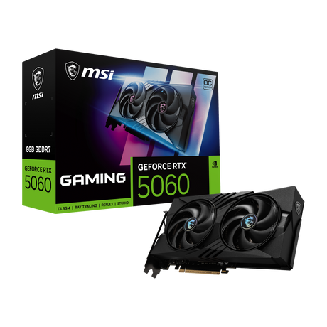 Tarjeta grafica de MSI NVIDIA GeForce RTX 5060 8G Gaming OC V1