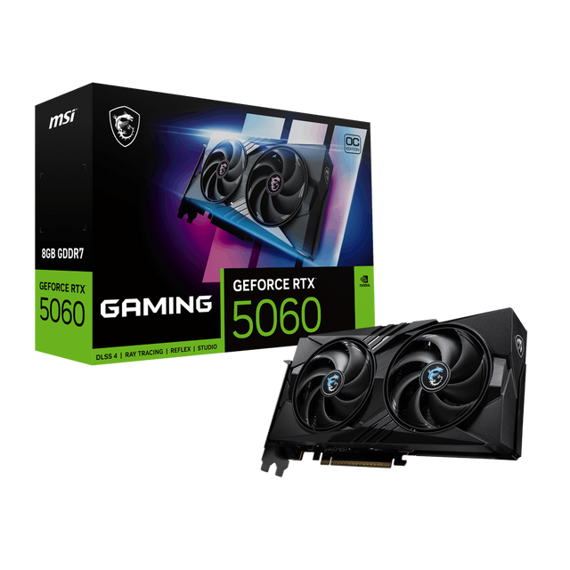 Tarjeta grafica MSI NVIDIA Geforce RTX 5060 GAMING OC