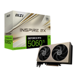 Tarjeta grafica MSI NVIDIA GeForce RTX 5060 Ti 16G Inspire 2X OC