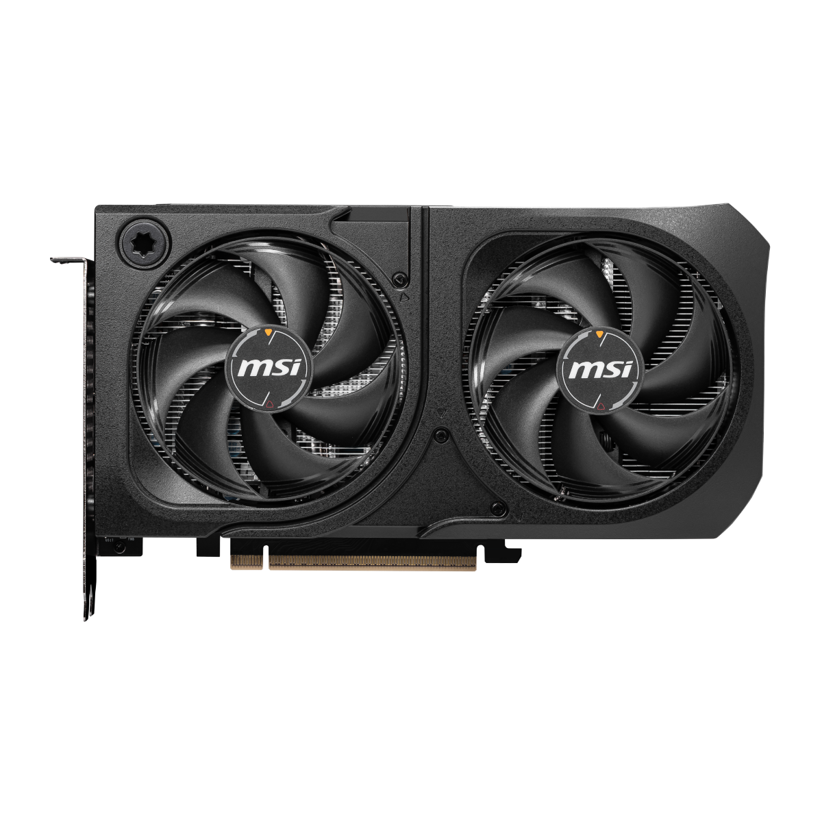 Tarjeta gráfica MSI GeForce RTX 5060 Ti 8G SHADOW 2X PLUS, VGA, con disipador y ventiladores en color negro.