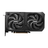 Tarjeta gráfica MSI GeForce RTX 5060 Ti 8G SHADOW 2X PLUS, VGA, con disipador y ventiladores en color negro.