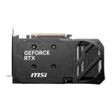 Tarjeta gráfica MSI GeForce RTX 5060 Ti 8G SHADOW 2X PLUS con disipadores y conectores en la placa.