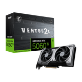 Tarjeta grafica de MSI NVIDIA GeForce RTX 5060 Ti VENTUS 2X PLUS