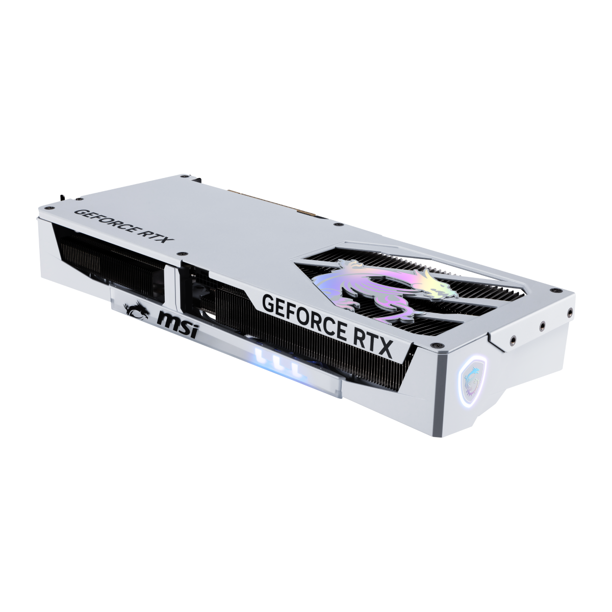 tarjeta grafica msi nvidia geforce rtx 5070 12g gaming trio oc white