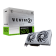 tarjeta grafica msi nvidia geforce rtx 5070 12g ventus 2x oc white