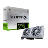 tarjeta grafica msi nvidia geforce rtx 5070 12g ventus 2x oc white