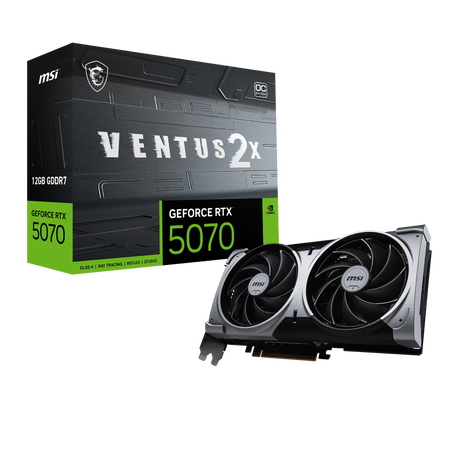 tarjeta grafica msi nvidia geforce rtx 5070 12g ventus 2x oc