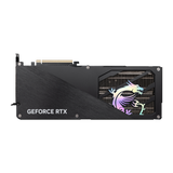 Tarjeta gráfica MSI GeForce RTX 5070 12G GAMING TRIO para videojuegos, con disipador de gran tamaño y ventiladores.