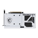 Tarjeta grafica de MSI NVIDIA G GeForce RTX 5070 VENTUS 2X en blanco