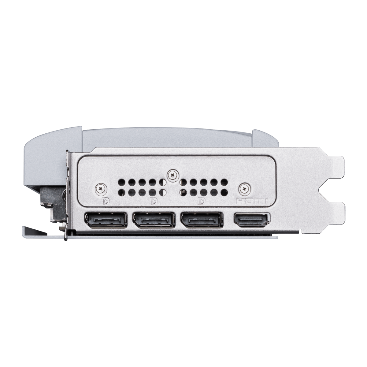 Tarjeta grafica de MSI NVIDIA G GeForce RTX 5070 VENTUS 2X en blanco