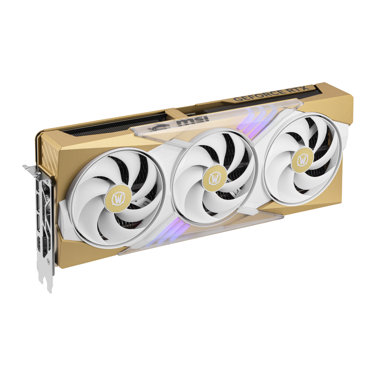 Tarjeta grafica de MSI NVIDIA GeForce RTX 5070 World of Warcraft Midnight Light Edition OC