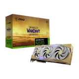 Tarjeta grafica de MSI NVIDIA GeForce RTX 5070 World of Warcraft Midnight Light Edition OC