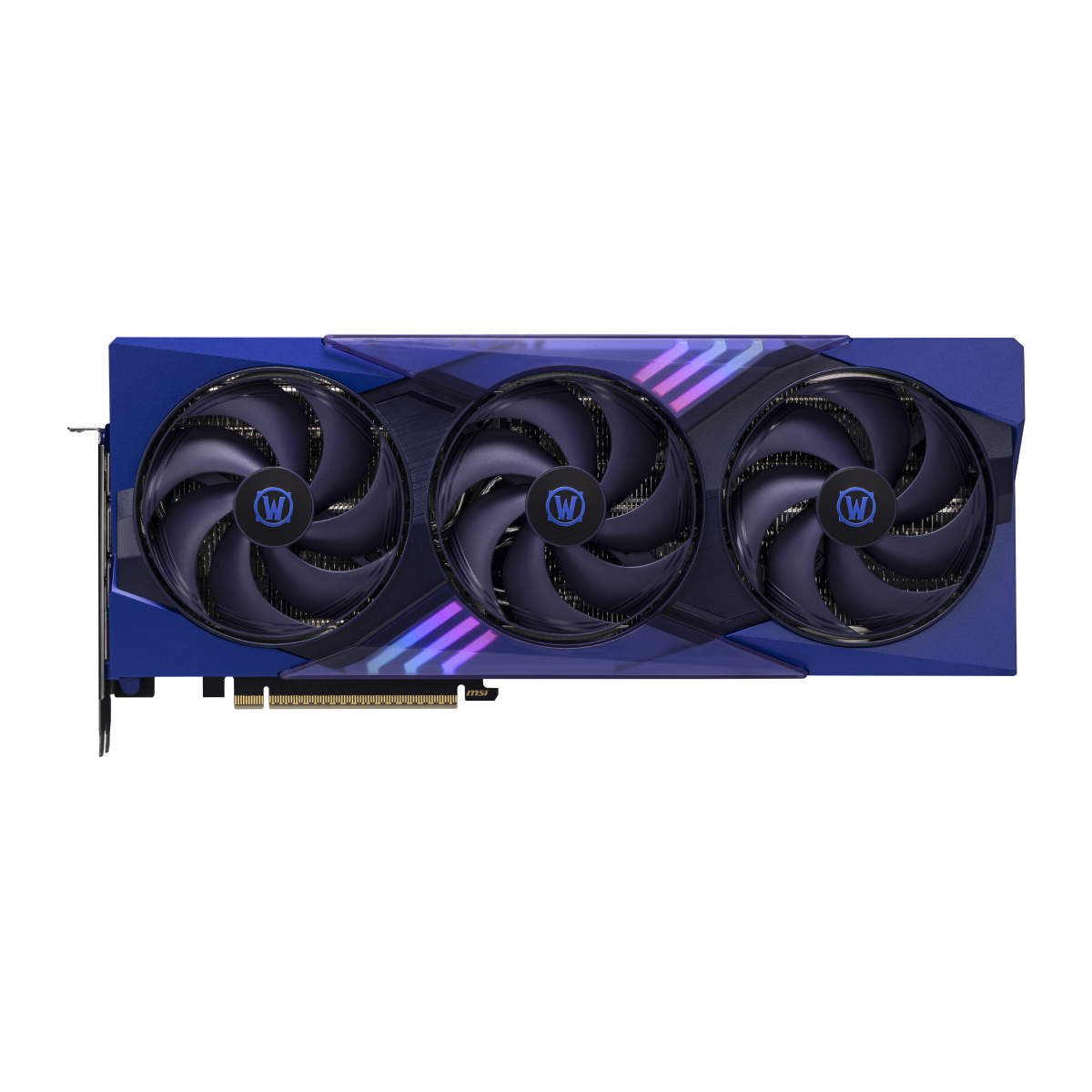 Tarjeta grafica de MSI NVIDIA GeForce RTX 5070 World of Warcraft Midnight Void Edition OC