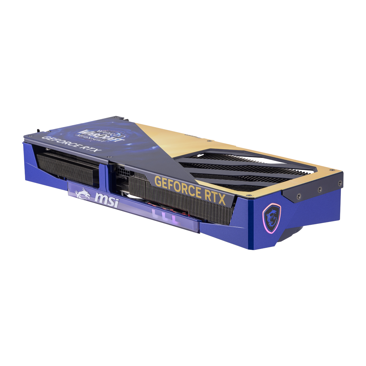 Tarjeta grafica de MSI NVIDIA GeForce RTX 5070 World of Warcraft Midnight Void Edition OC