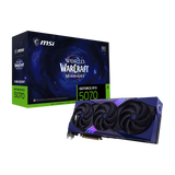Tarjeta grafica de MSI NVIDIA GeForce RTX 5070 World of Warcraft Midnight Void Edition OC