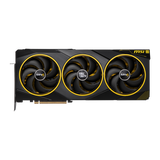MSI GeForce RTX 5080 16G COD MW4 Edition OC VGA graphics card with sleek design and cooling fans.
