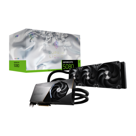 tarjeta grafica msi nvidia geforce rtx 5080 16g suprim liquid soc