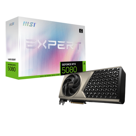 Tarjeta grafica de MSI NVIDIA GeForce RTX 5080 EXPERT