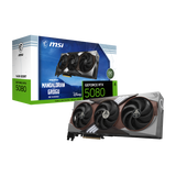 Tarjeta gráfica MSI GeForce RTX 5080 16G The Mandalorian y Grogu edición OC, con diseño temático en la imagen.