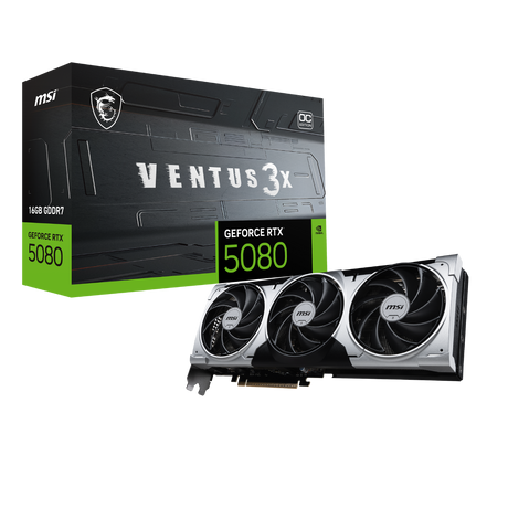 tarjeta grafica msi nvidia geforce rtx 5080 ventus 3x oc plus