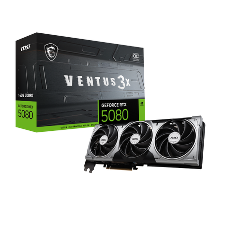 tarjeta grafica msi nvidia geforce rtx 5080 ventus 3x oc