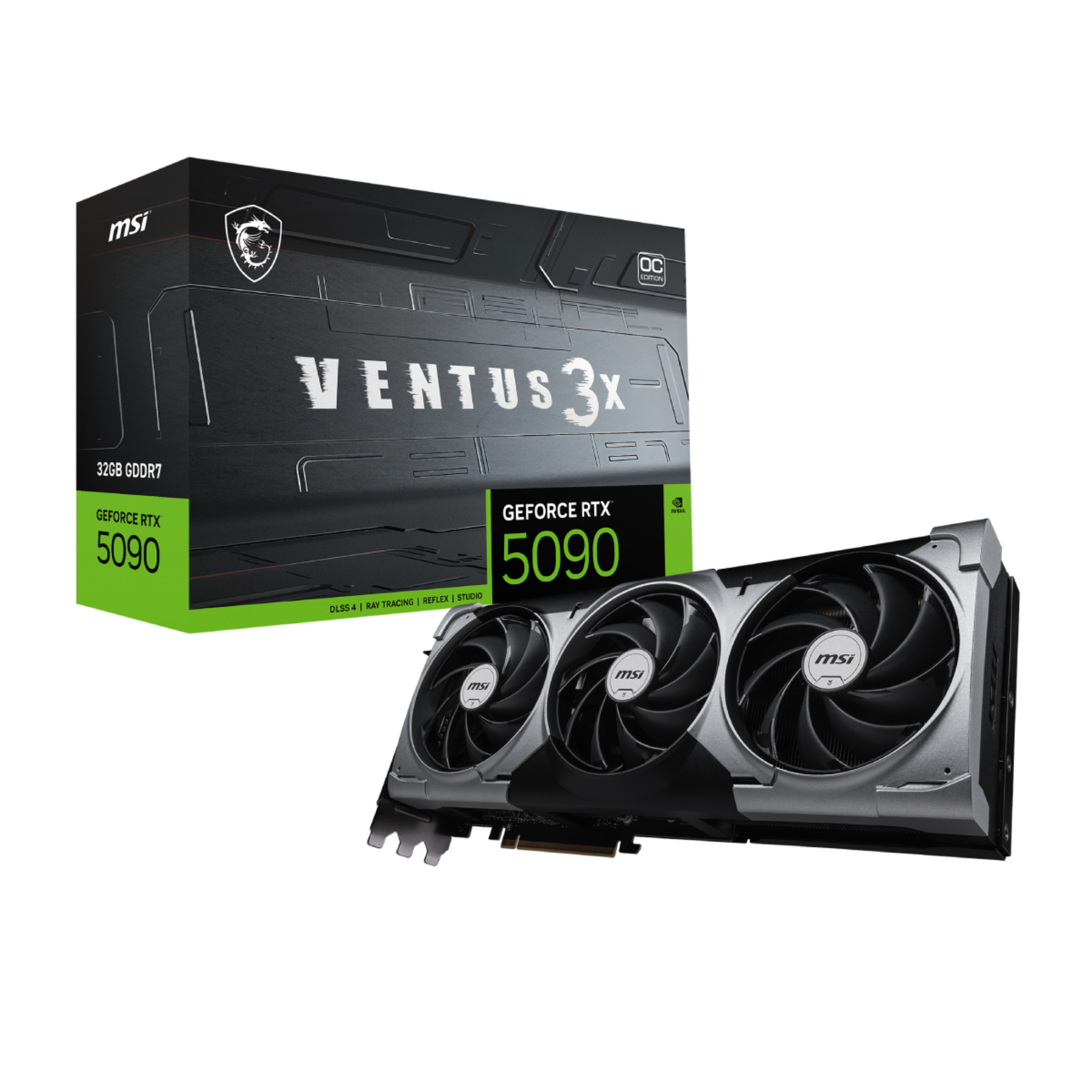 山*下様 MSI NVIDIA GEFORCE RTX 5090 VENTUS tarjeta-grafica-msi-nvidia-