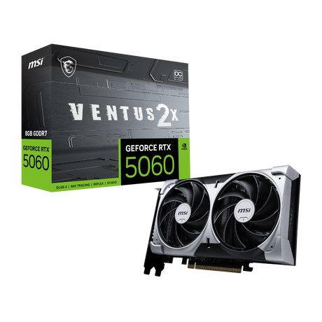 Tarjeta grafica MSI NVIDIA RTX 5060 8G Ventus 2X OC