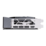 Tarjeta gráfica MSI GeForce RTX 5070 Ti 16G GAMING TRIO con ventiladores y disipador, vista frontal de la tarjeta VGA.
