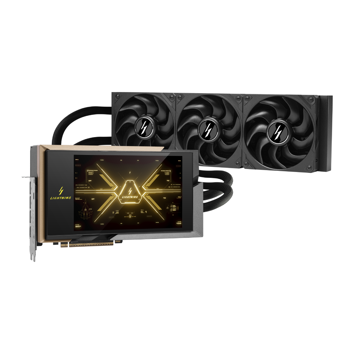 Tarjeta grafica NVIDIA de MSI GeForce RTX 5090 Lightning Z de 32G