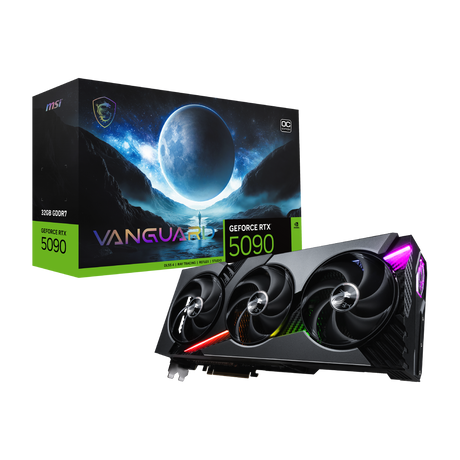 Tarjeta grafica NVIDIA de MSI GeForce RTX 5090 Vanguard OC