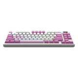 Teclado gaming inalambrico de MSI Forge GK600 TKL W VIOLET