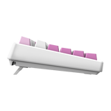 Teclado gaming inalambrico de MSI Forge GK600 TKL W VIOLET