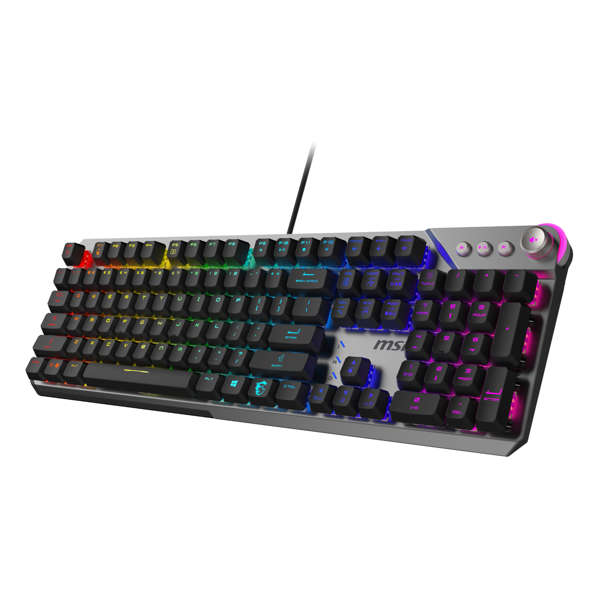 teclado gaming msi strike 600 silent espanol