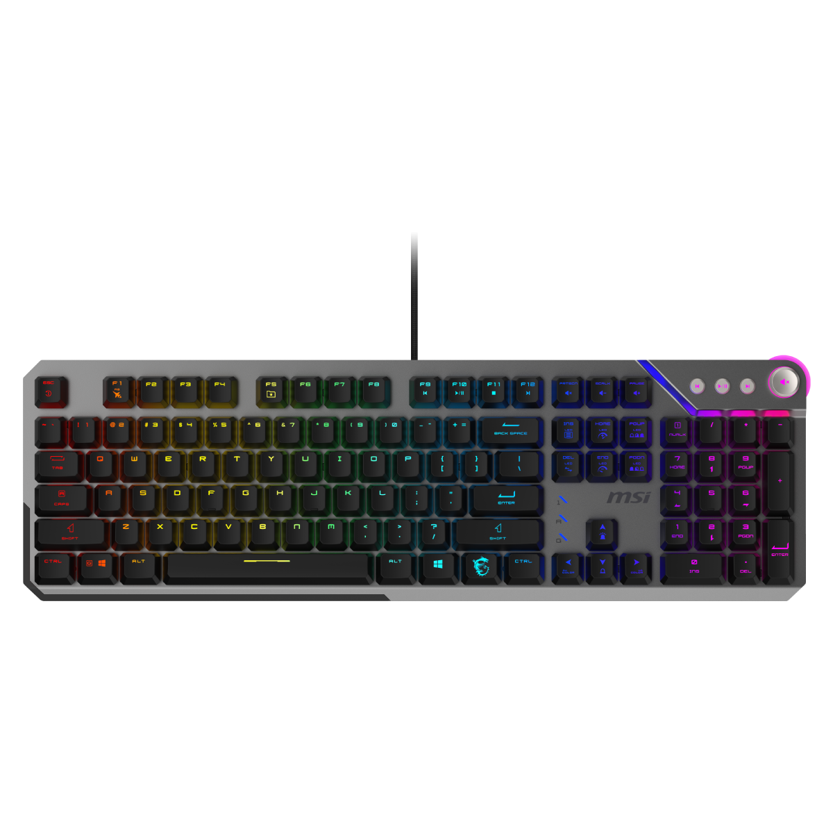 teclado gaming msi strike 600 silent espanol