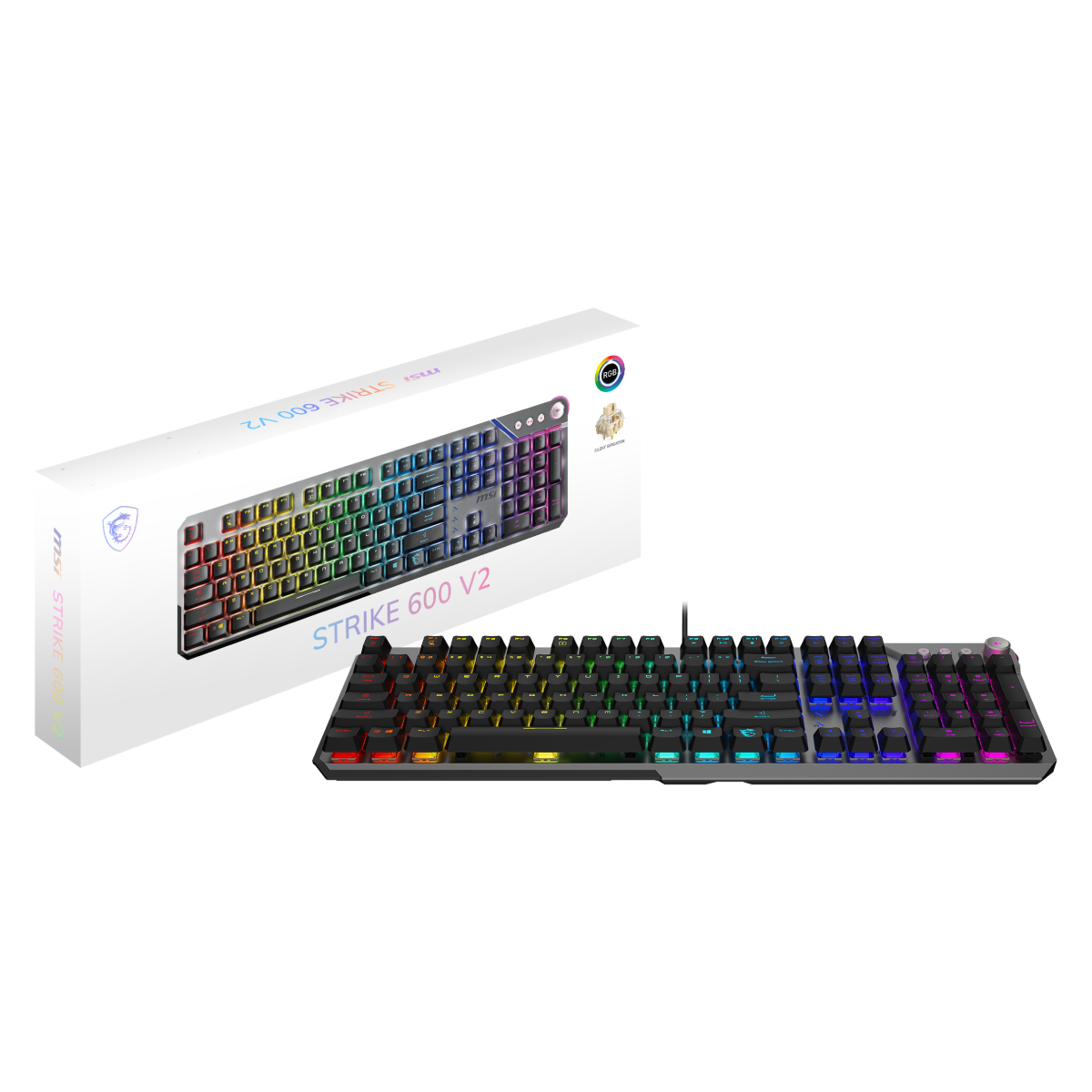 MSI Strike 600 V2 Silent | Teclado Gaming