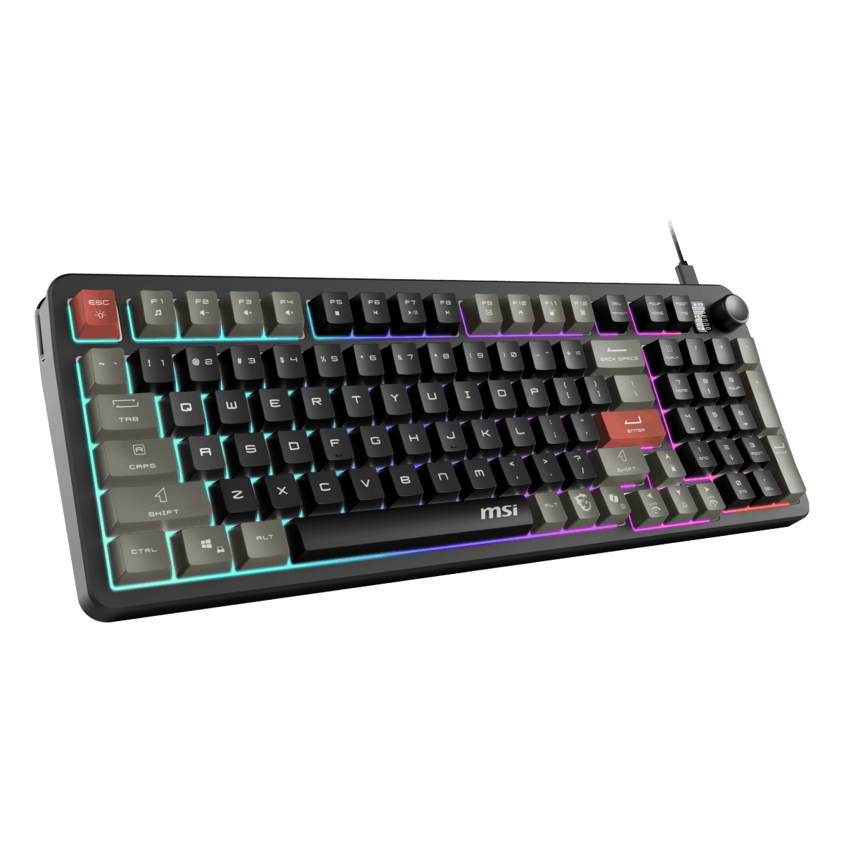 Teclado gaming de MSI Forge GK110