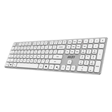 Teclado de MSI Forge K210 inalambrico en blanco