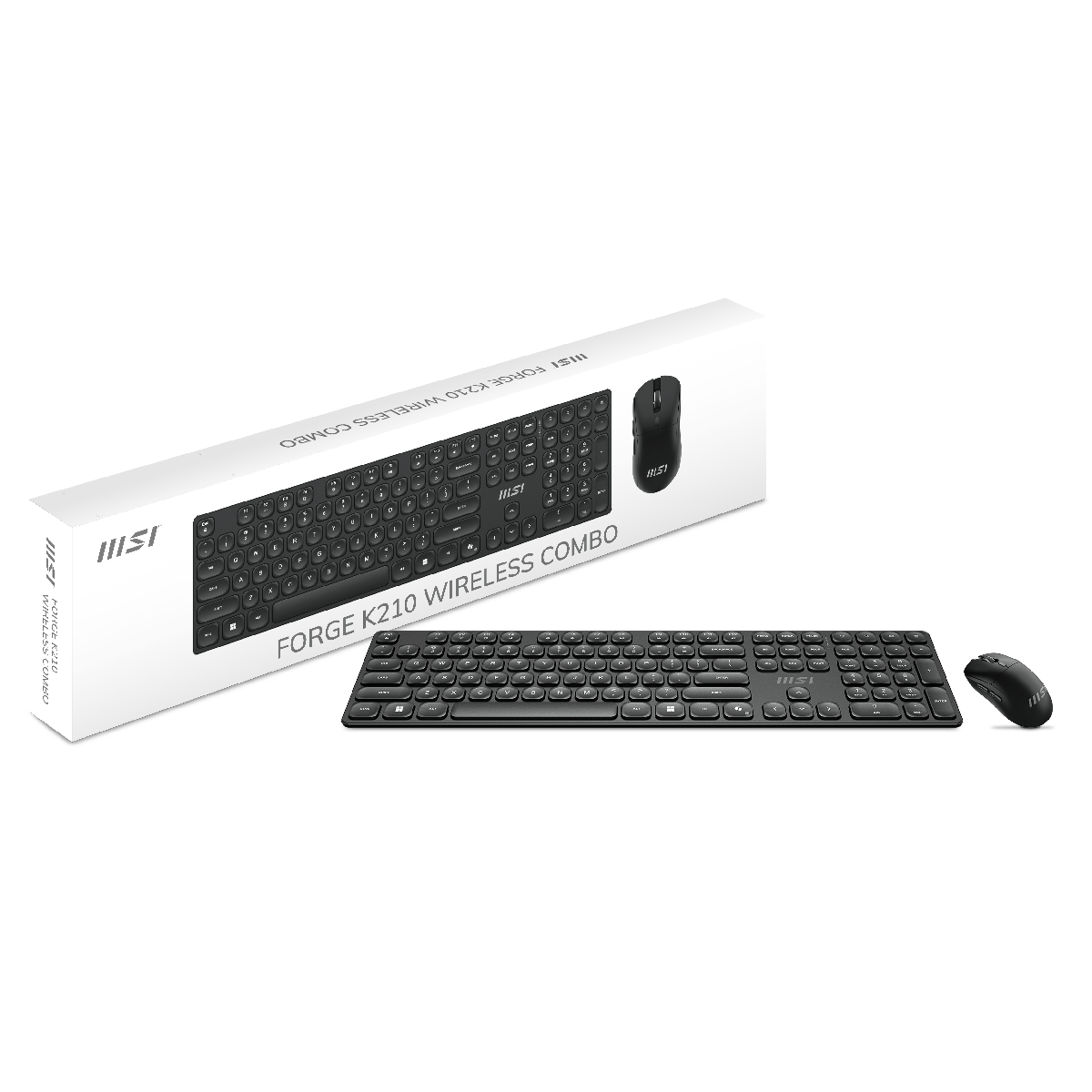 Combo de teclado y raton de MSI Forge K210 W inalambrico