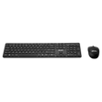 Teclado y ratón inalámbricos MSI Wireless Combo Copilot PRO, diseño ergonómico y funcional en color negro.