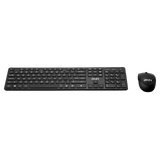 Teclado y ratón inalámbricos MSI Wireless Combo Copilot PRO, diseño ergonómico y funcional en color negro.