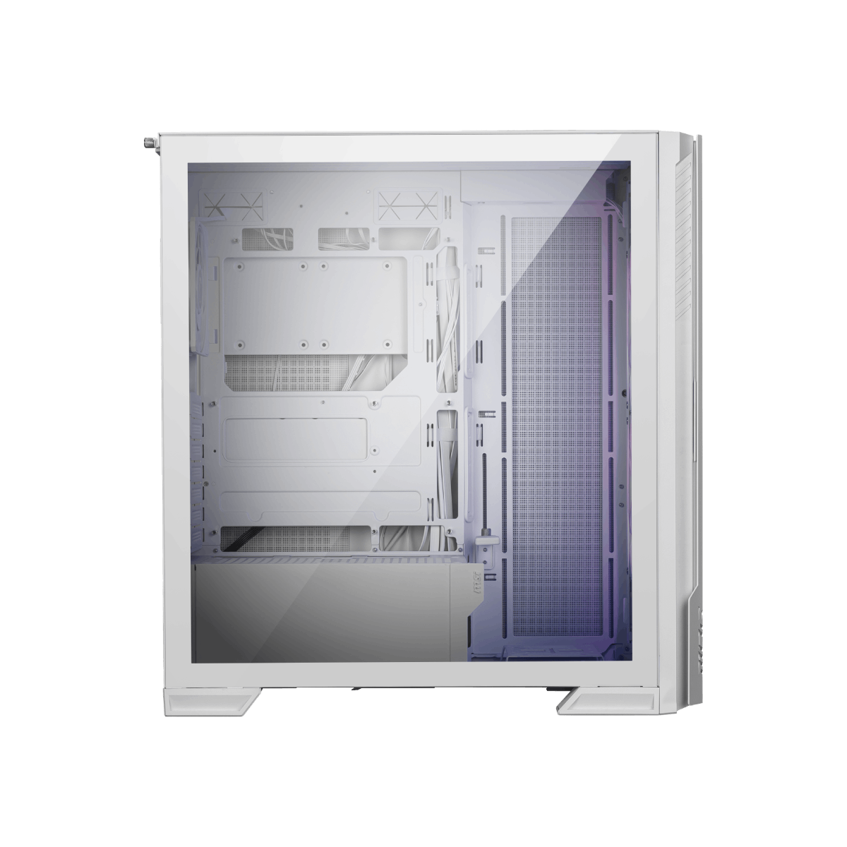 Torre de PC de MSI MPG Velox 300R Airflow PZ White