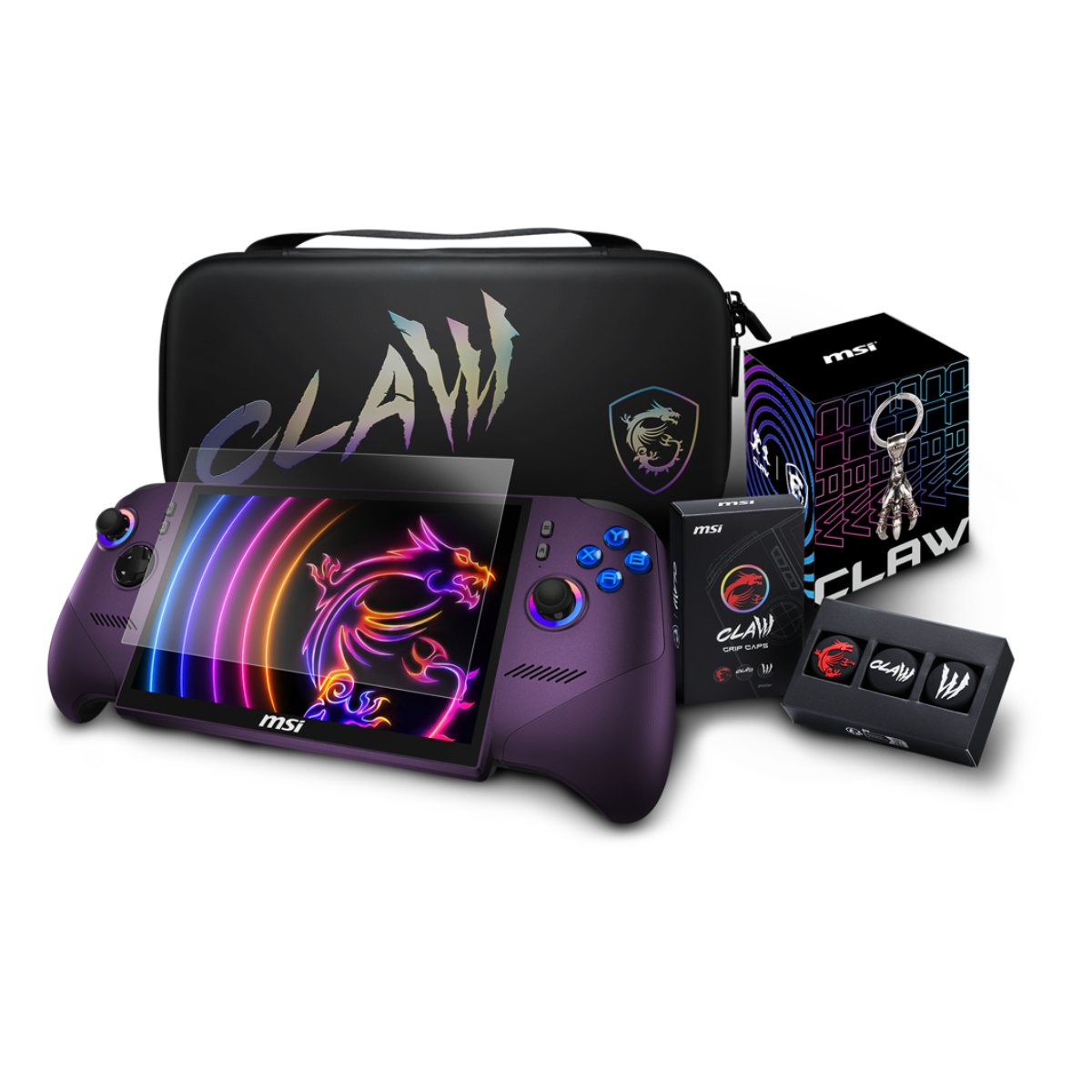 Videoconsola portatil de MSI Claw EX AI+ CG3EM Launch Pack-028ES